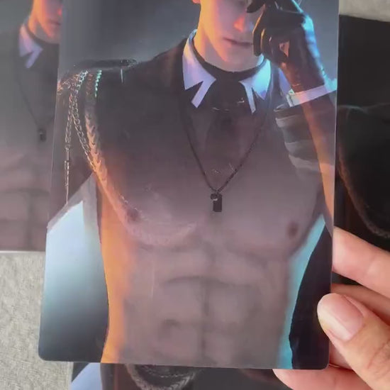 Caleb Sexy Card! Love and Deepspace Sylus Qinche Xavier Rafayel Zayne Otome gamer Ita bag gift