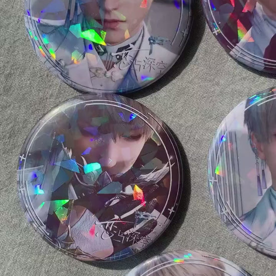 Badges of Xavier - Love and Deepspace Qinche Xavier Rafayel Zayne Otoge gamer Ita bag gifts C235