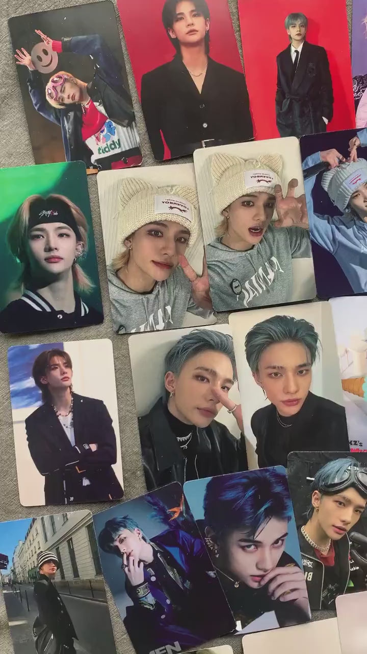 Hyunjin 55pc lomo cards Stray kids Merch KPOP Photocards Felix Bangchan Leeknow Hyunjin C015