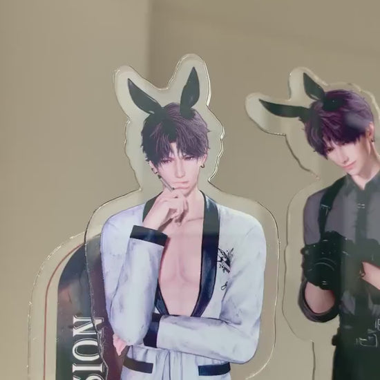 Rafayel Bunnies Stands! Love and Deepspace Qinche Xavier Rafayel Zayne Otoge gamer Ita bag gift C239