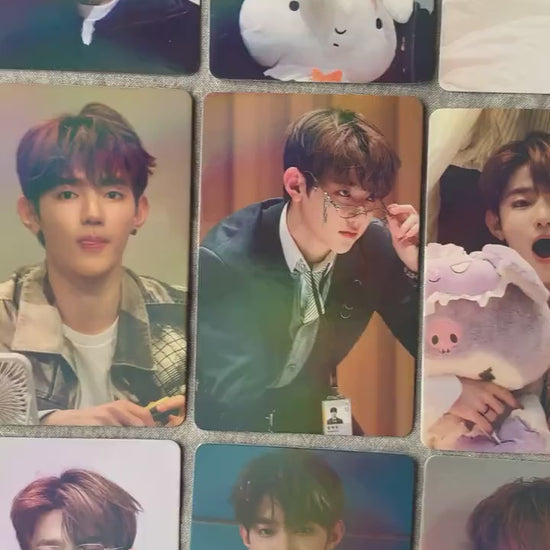 Zhang Hao 55pc/set ZEROBASEONE ZB1 holographic photo cards Kpop merch lomo card C176