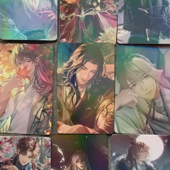 Codename Kite 50pc holographic Lomo cards Ashes of the kingdom Liu Bian Yuan Ji Zuo Ci Sun Ce BL ACG gamer gift C027
