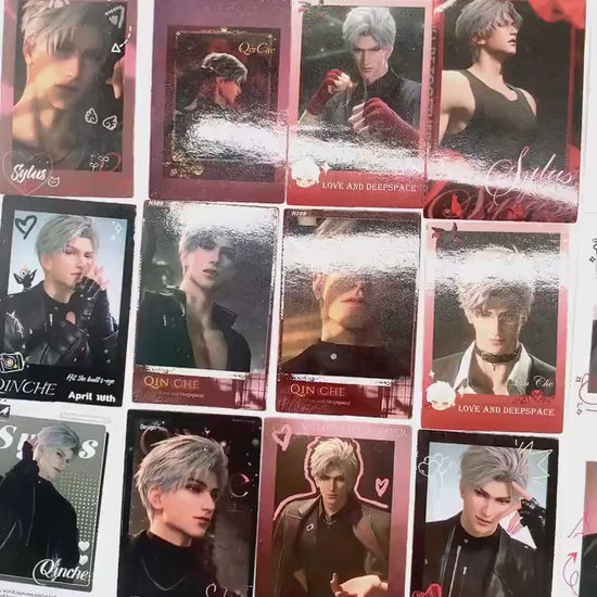 Sylus Stickers 50pcs! Love and Deepspace Qinche Xavier Rafayel Zayne Otome gamer Ita bag gift C343