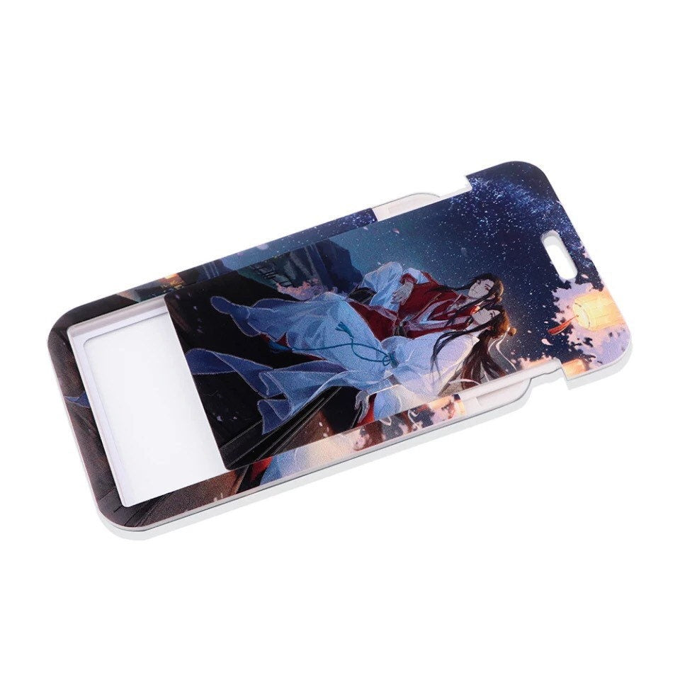 TGCF cardholder detachable neckband - TGCF slide cover - Hua Cheng Xie Lian MXTX Anime gift student card case Heaven Officials Blessing C259