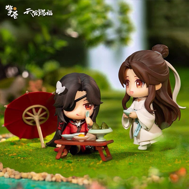 Heaven Official's Blessing couple set! Chibi figures Xie Lian Hua Cheng TGCF fan gift C264