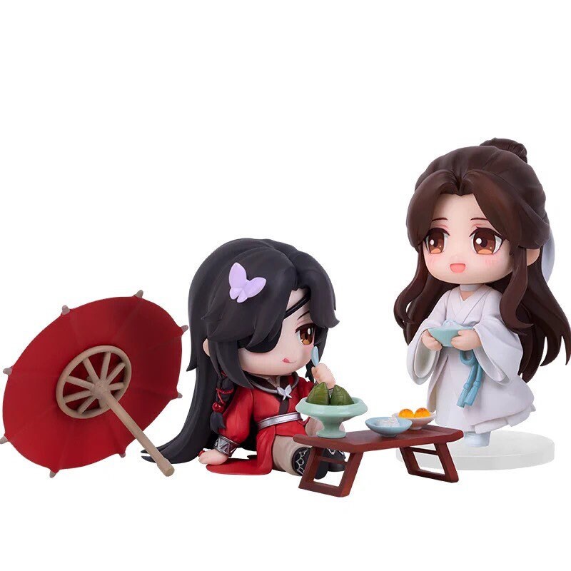 Heaven Official's Blessing couple set! Chibi figures Xie Lian Hua Cheng TGCF fan gift C264