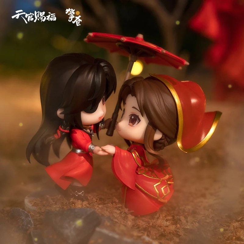 Heaven Official's Blessing couple set! Chibi figures Xie Lian Hua Cheng TGCF fan gift C265