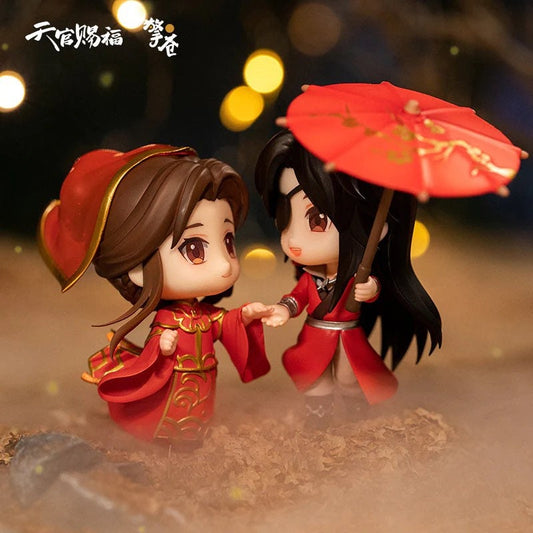 Heaven Official's Blessing couple set! Chibi figures Xie Lian Hua Cheng TGCF fan gift C265