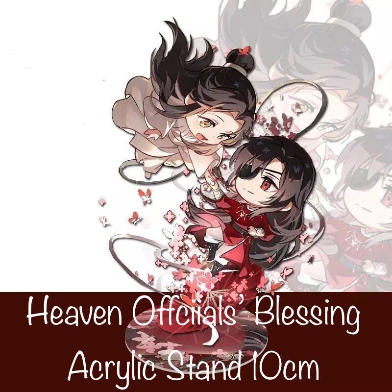 TGCF chibi Acrylic Stand! Heaven Officials Blessing BL anime gift Tian Guan Ci Fu MXTX Hua Cheng Xie Lian fan art C286