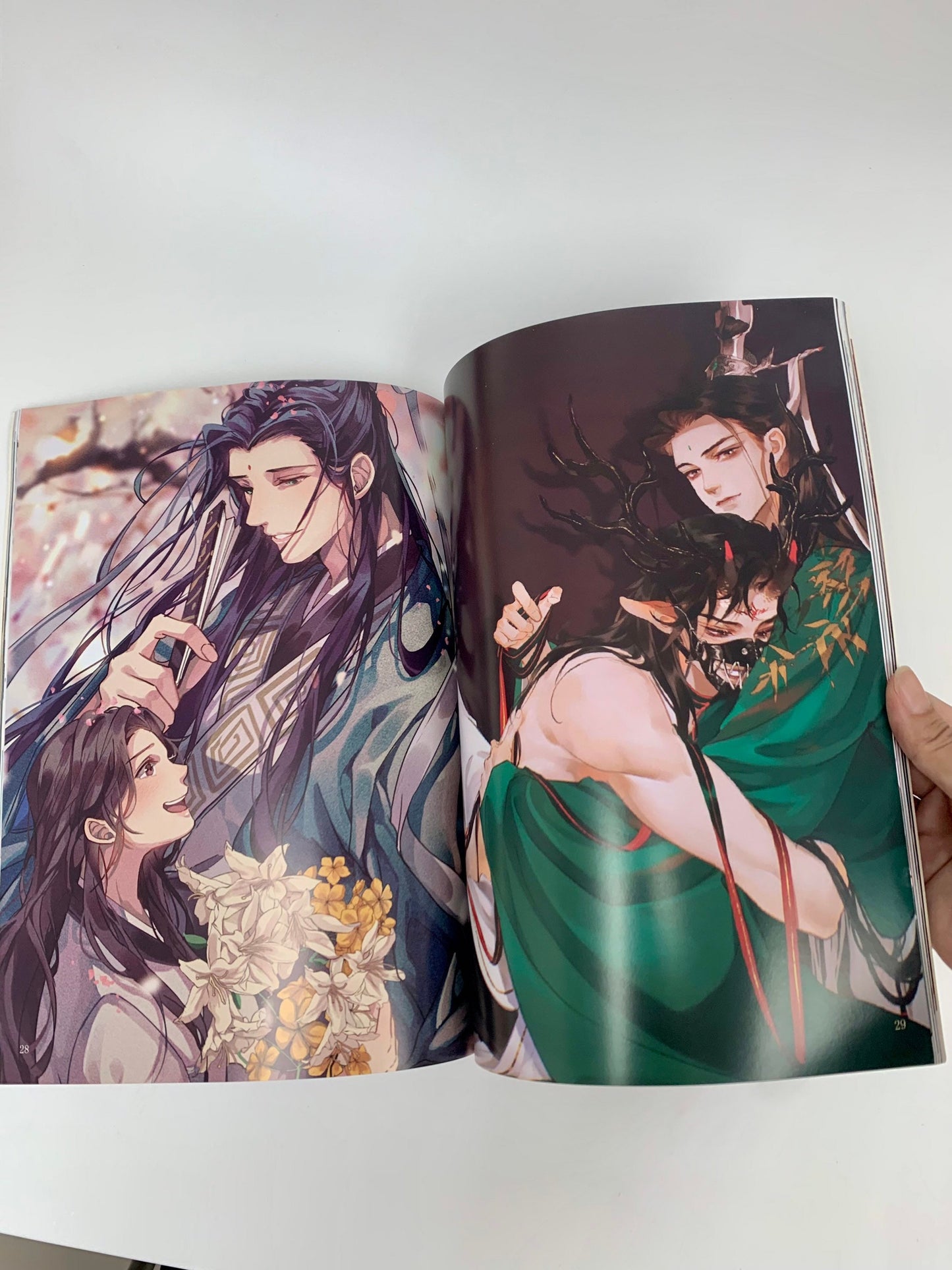 SVSSS Gift Set! Album+posters+Postcards! BL manhua danmei print Scum Villain’s Self-Saving System bingqiu Luo Binghe Sheng Qingqiu MXTX C292