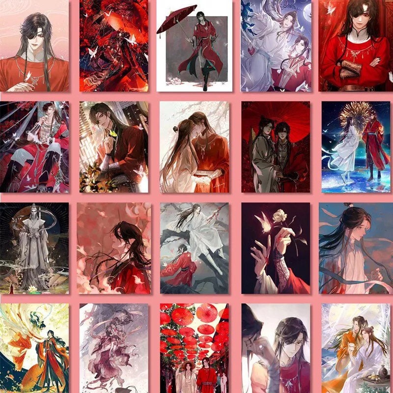 105pc/set Tian Guan Ci Fu meme stickers deluxe pack! Hua Cheng Xie Lian BL bilibili Heaven Officials Blessing Mo Dao Zu Shi MXTX C284