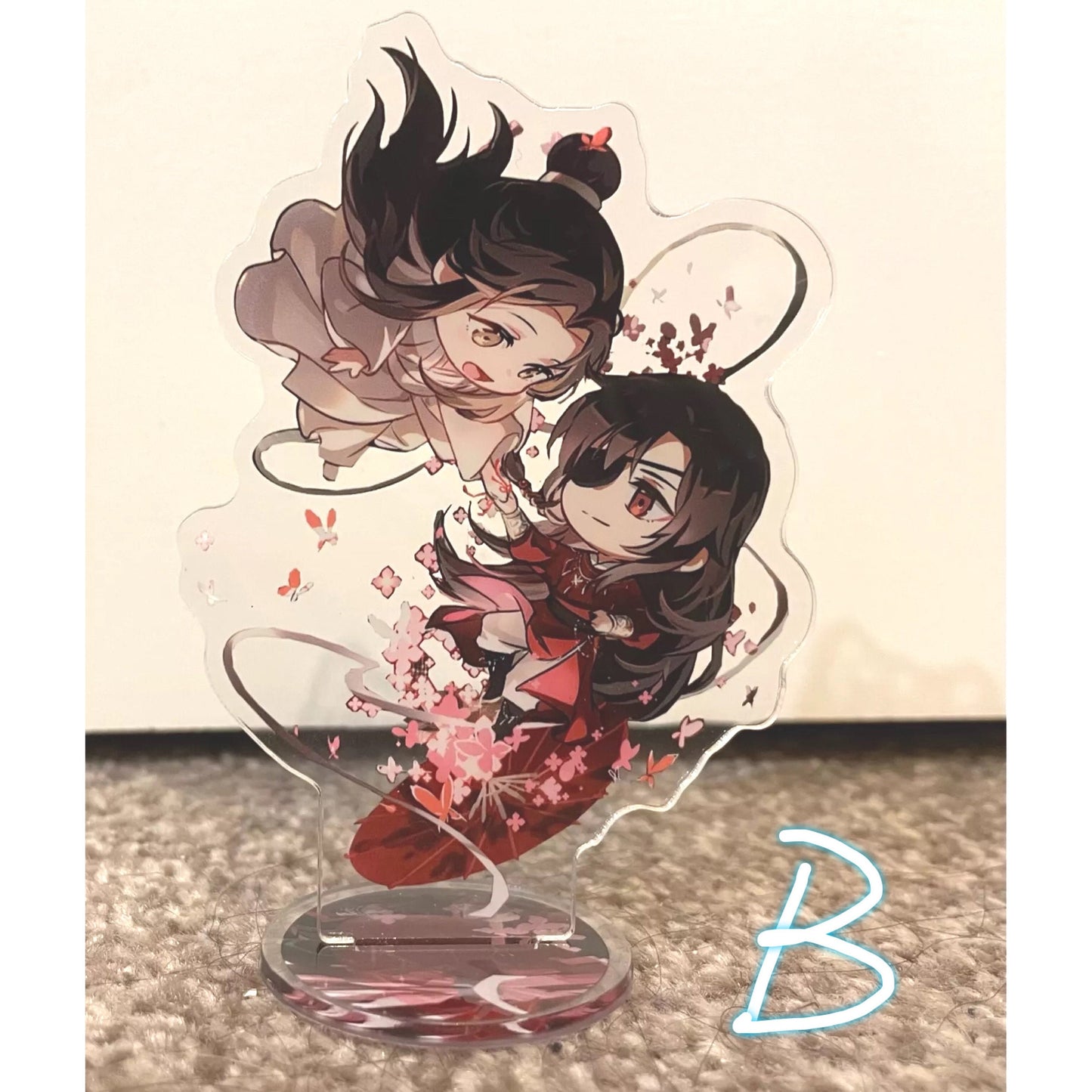 TGCF chibi Acrylic Stand! Heaven Officials Blessing BL anime gift Tian Guan Ci Fu MXTX Hua Cheng Xie Lian fan art C286