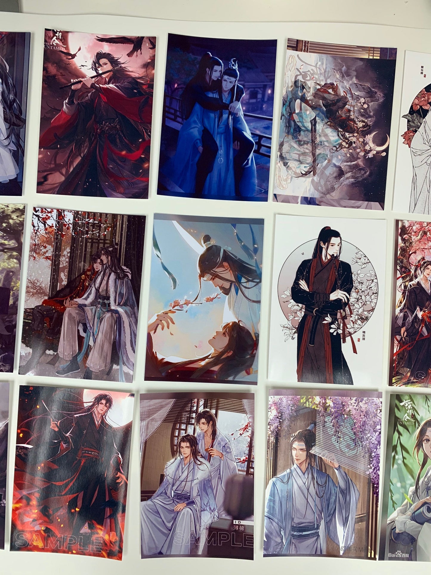 30pc/set MDZS photos! Wei Wuxian Lan Wangji mo Dao Zu Shi 陈情令 Grandmaster of demonic cultivation Founder of Diabolism MDZS anime photo C290